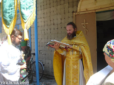 Престольне свято у Свято-Петропавлівському храмі села Богданівка (2007)