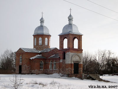 Church of the Patronage of the Mother of God (village Lemeshivka) 2007